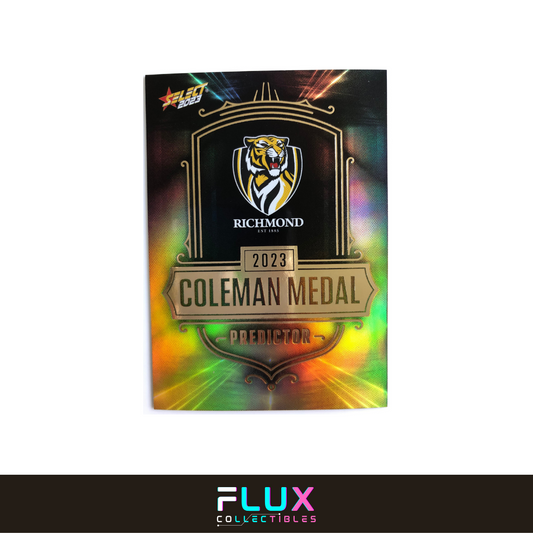 2023 AFL Select Footy Stars Richmond Gold Coleman Medal Predictor #81