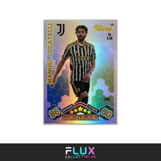 Topps UEFA Match Attax 2023-24 - MANUEL LOCATELLI (Juventus) Heritage 479