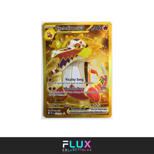 Pokémon TCG Skeledirge ex Scarlet & Violet - Paldea Evolved 272/193 Holo Hyper Rare