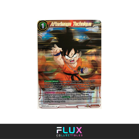 Dragon Ball Super Afterimage Technique GOLD Stamped Mythic FOIL - BT5-023